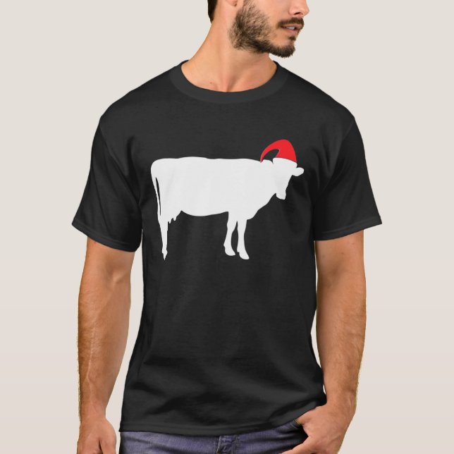 Cow Ugly Christmas Sweater Farmer (Front)