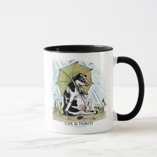 Cow Under Umbrella Mug
