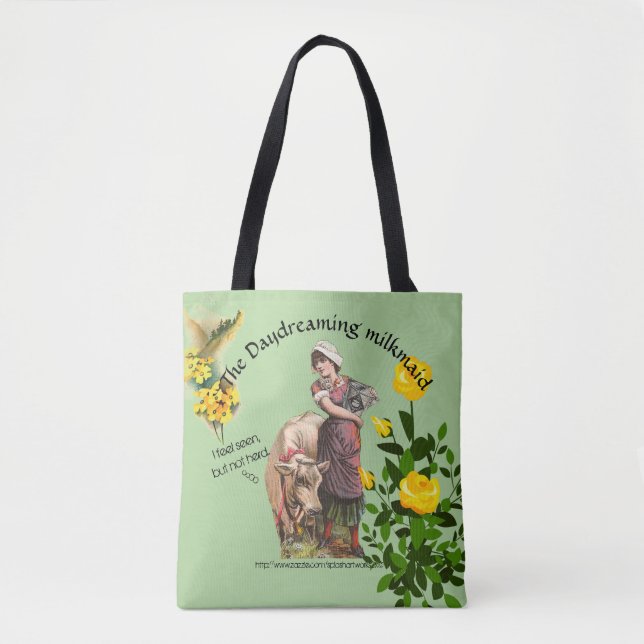 "Cow Utterances.." Tote Bag (Front)