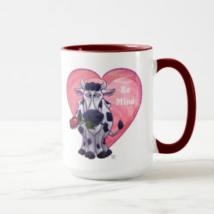 Cow Valentine's Day Mug