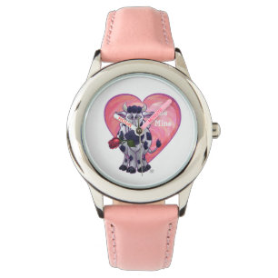 Cow Valentine's Day Watch