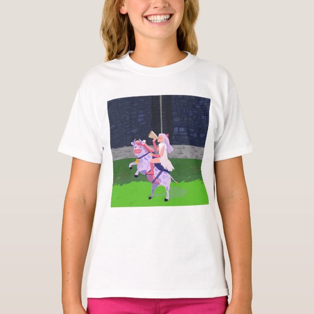 Cow warrior T-Shirt (Front)