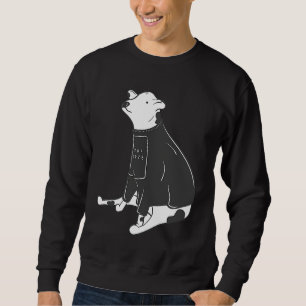 Cow Wearing My The 1975 When We Are Together BFIAF Sweatshirt