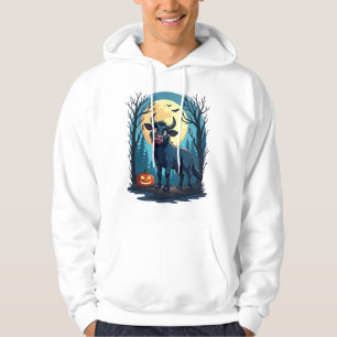 Cow Werewolf Transformation Hoodie