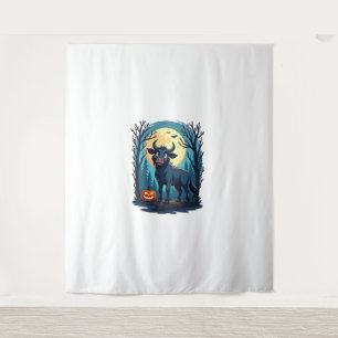 Cow Werewolf Transformation Tapestry