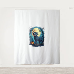 Cow Werewolf Transformation Tapestry