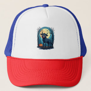 Cow Werewolf Transformation Trucker Hat