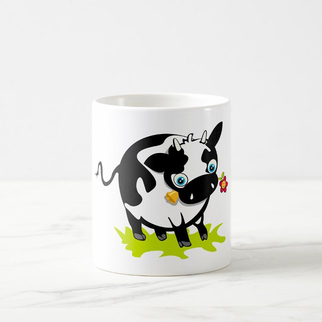 Cow With A Flower Coffee Mug (Creator Uploaded)
