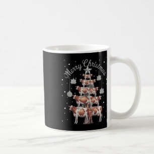 Cow Xmas Tree Cows Christmas Tree Coffee Mug