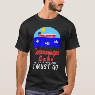 Cowanesque Lake Pennsylvania Souvenir T-Shirt