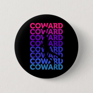 Coward Amazing Basketball Inspire Fan 6 Cm Round Badge