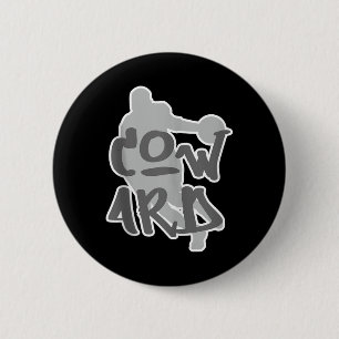 Coward Amazing Basketball Inspire Fan Tank Top 6 Cm Round Badge