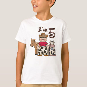 Cowboy 5th Birthday T-Shirt