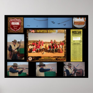 Cowboy Action Shooting Competition Poster