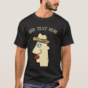 Cowboy, add text T-Shirt