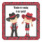Cowboy and Cowgirl Birthday Stickers
