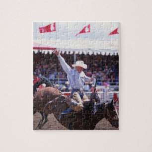 Cowboy at a Rodeo Jigsaw Puzzle