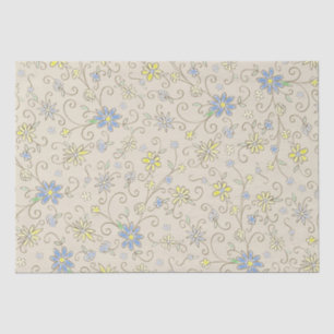 Cowboy Baby Shower Country Western Blue Boy Tissue Paper