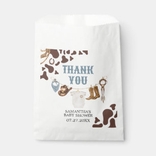 Cowboy Baby Shower  Favour Bag