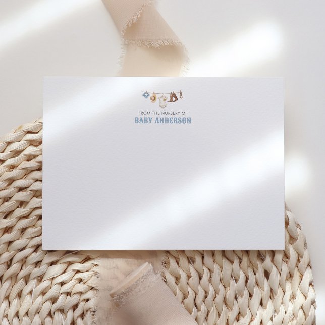 Cowboy Baby Shower Thank You Card (Creator Uploaded)