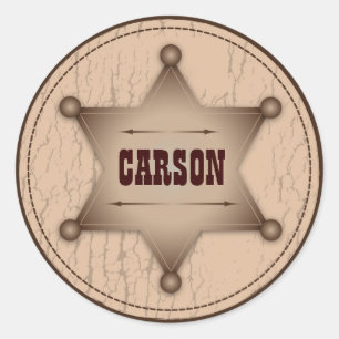 Cowboy Baby Sticker B2