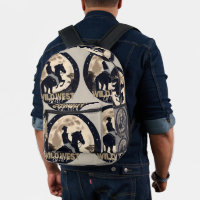Cowboy Bag / Fashion back to school Bag / Backpack