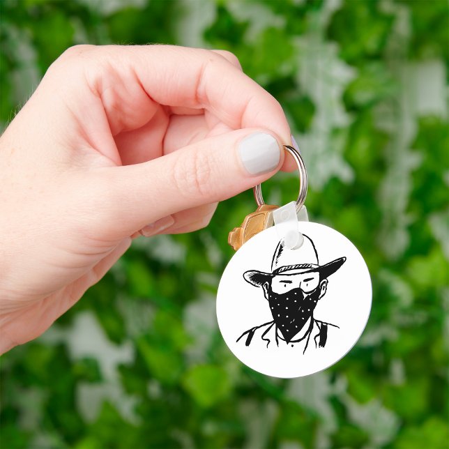 Cowboy Bandit Key Ring (Creator Uploaded)