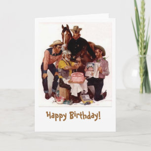 Cowboy BIrthday Card