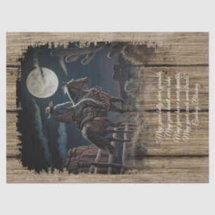 Cowboy Blessing Western Man Horse Tissue Paper