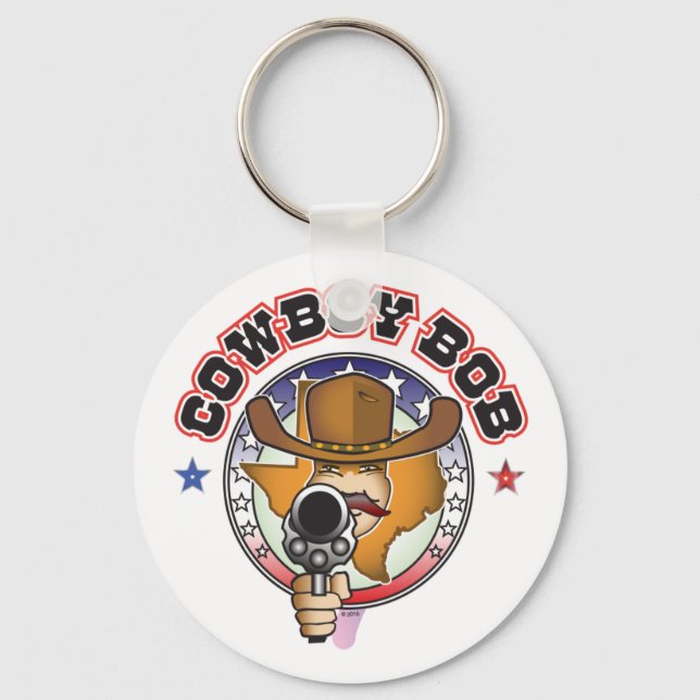 COWBOY BOB KEY RING (Front)