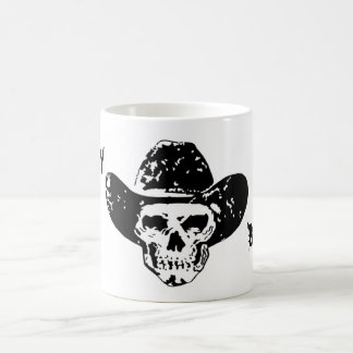 cowboy bones coffee mug