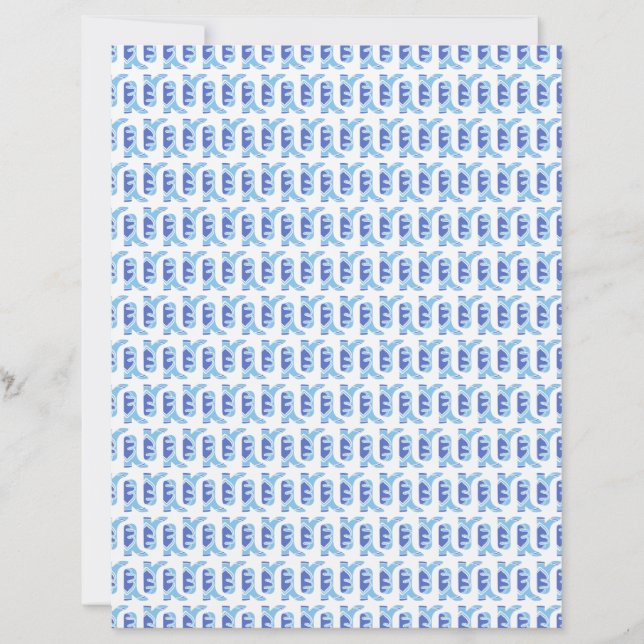 cowboy boot pattern scrapbookpaper (Front)