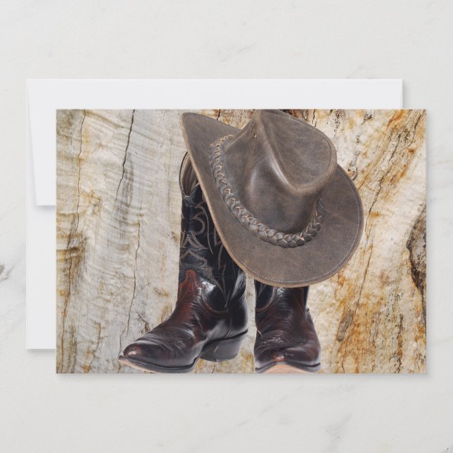 Cowboy Boots and Hat (Front)