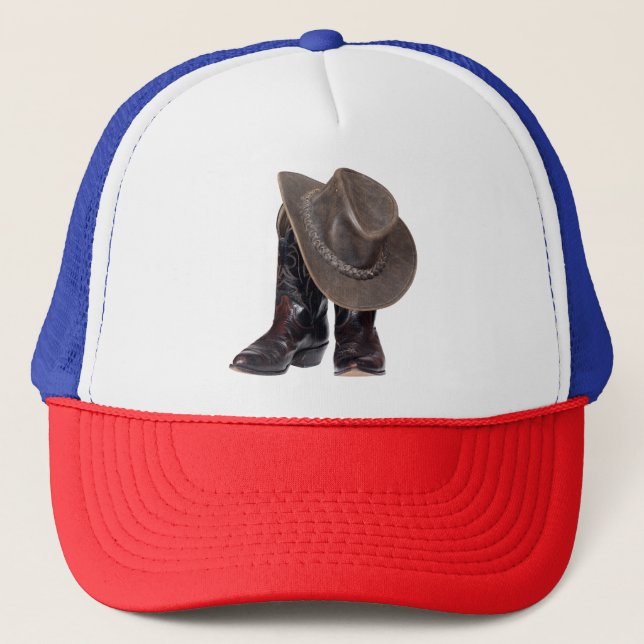 Cowboy Boots and Hat (Front)