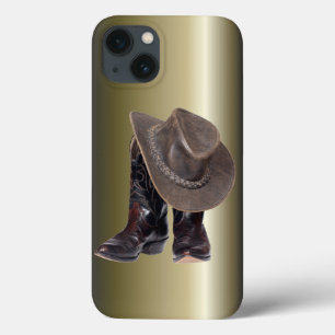 Cowboy Boots and Hat iPhone 13 Case
