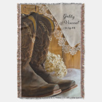 Cowboy Boots and Lace Country Western Wedding