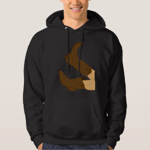 Cowboy Boots  Hoodie