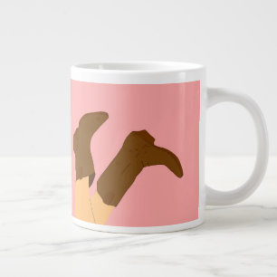 Cowboy Boots Large Coffee Mug