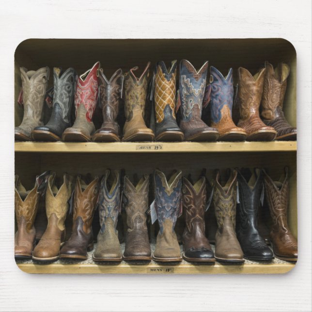 Cowboy Boots Mouse Pad (Front)