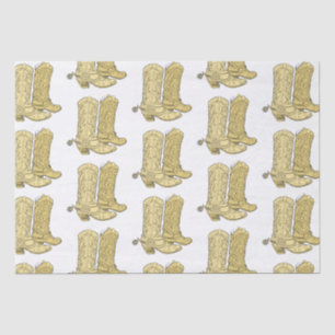 Cowboy Boots Tissue Paper