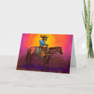 Cowboy Card
