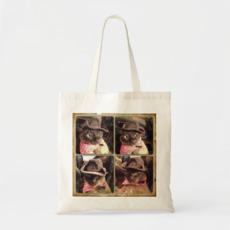 Cowboy Cat, 4 Views Tote Bag