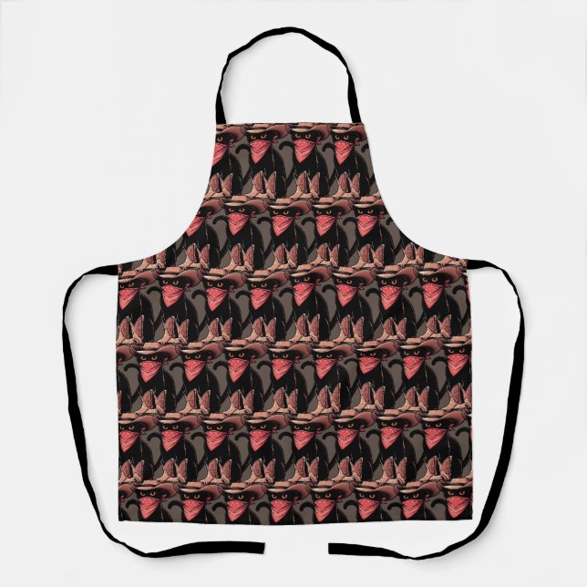 Cowboy Cat Apron (Front)