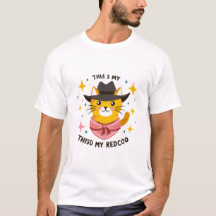 Cowboy Cat Cuteness t-shirt 2024   classic cat 
