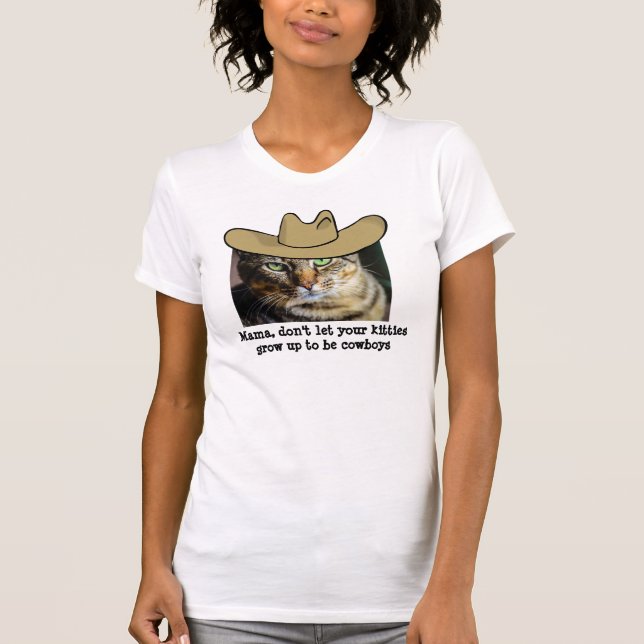 Cowboy Cat T-shirt (Front)