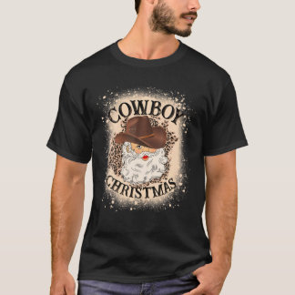 Cowboy Christmas Southern Western Christmas Holida T-Shirt