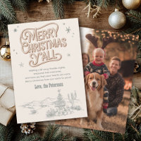 Cowboy Christmas Western Merry Christmas Photo