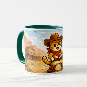 Cowboy Cliff - Whiskers Through Time Mug