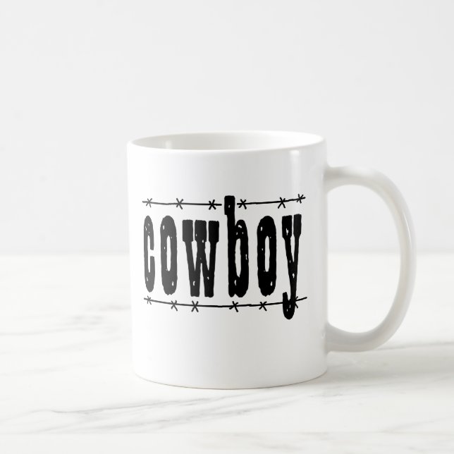 Cowboy Coffee Mug (Right)