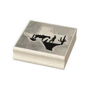 COWBOY COMPANIONS RUBBER STAMP